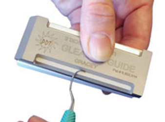 Gleason Guide Instrument Sharpener. Only. To use, just hold the PDT on top