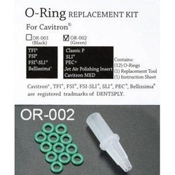 Plasdent O-Ring Replacement Kit for Cavitron Ultrasonic Inserts - Green, Pack