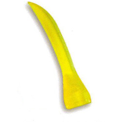 AccuWedges Dental Wedge - 14 mm Medium Plastic, Yellow 100/Pk