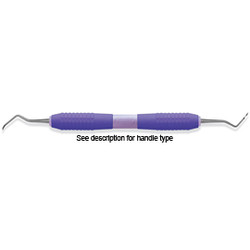 Premier #135 Posterior Hygiene Scaler with Big Easy Ultralite Handle. #05694