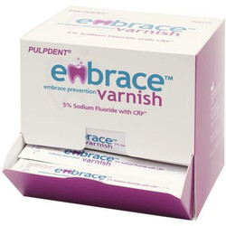 Embrace Varnish, 5% Sodium Fluoride with CXP - 50 x 0.4 mL Unit Doses. CXP