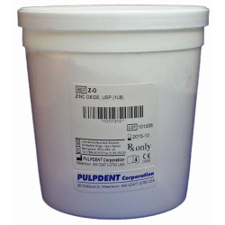 Pulpdent Zinc Oxide Powder, USP Grade, 1 Lb. Package