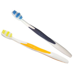 Quala Supreme Elite Adult Toothbrush - Soft, 72/Bx. With flexible neck