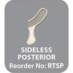 Safe-Dent Sideless Posterior bite registration trays, 50/bx. Disposable plastic
