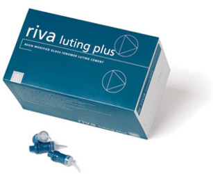 Riva Luting Plus Capsules, Self-Curing Resin Modified Glass-Ionomer Luting