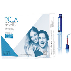 Pola Rapid In Office Teeth Whitening Kit With Optragate, 3 Patient Kit, 38%
