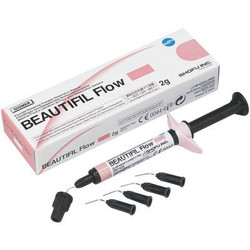 Beautifil Flow FO2 - Low Flow A2 Syringe - Flowable Restorative Material, 1 - 2