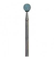 Dura-Green RD4 round HP (handpiece), 12/pk, silicon carbide finishing stones