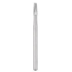 SS White HP #1703L Round End Crosscut Tapered Fissure Carbide Bur, 10/Pk. #1