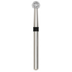 Revelation FG #801.023 Super Coarse Round Diamond Bur, 5/Pk