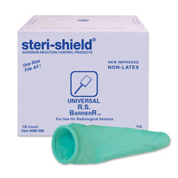 Steri-Shield Universal R.S. Barrier Latex Free - Green, for use with all makes