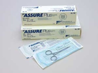 Assure Plus 11' x 16' Sterilization Pouch with Peel-off Sealing Strips, Dual