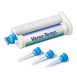 Versa-Temp 2 Shade A3, 1 - 50 mL Cartridge and 15 Mixing Tips. Temporary Crown