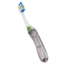 GUM Travel Toothbrush with Soft Dome Trim Bristles 12/Pk. Antibacterial