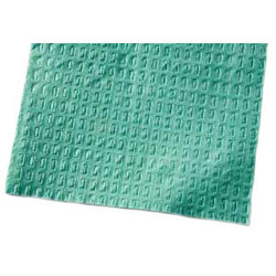 Tidi Patient Bibs TEAL 13' x 18' 3-Ply Paper/1-Ply Poly 500/Cs. Plain Rectangle