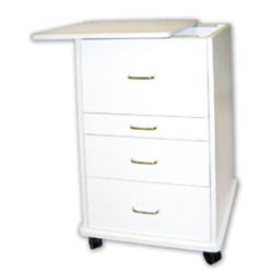 TPC Assistant's (Alabama) Mobile Cabinet - White