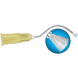 Stat-Flo Brush Tips - 19ga, Yellow 20/Pk. Precision placement of hemostatic