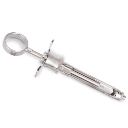 Vista Cook-Waite type 1.8 cc Aspirating Syringe. Quality-made of stainless