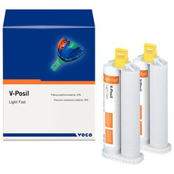 V-Posil Light Fast - Cartridges, 2 x 50ml. Precision Impression Material. Time
