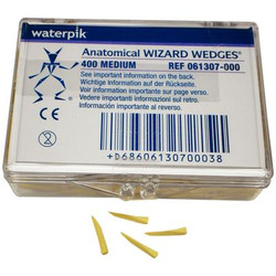 Wizard Wedges Wizard Medium Anatomically Shaped Yellow Birchwood Matrix Wedges