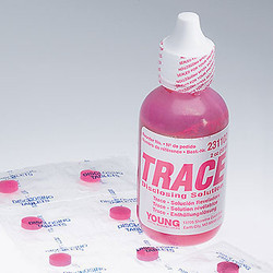 Trace Disclosing Solution, 2 oz. (60 ml) Bottle. Concentrated, fast acting