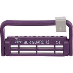 Steri-Bur Guard 12-Hole Bur Holder - Plum