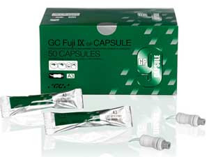 GC Fuji IX GP A3 Capsules, 50/Pack. EXPORT PACKAGE. Regular Set, Packable