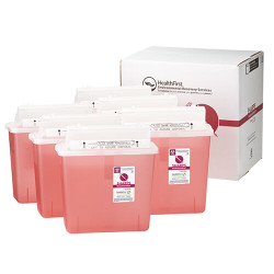 Infection ControlSharps Recovery Dental Containers 5 Quart, 6/Box