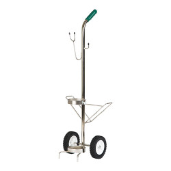 Infection ControlEmergency Oxygen System Mobile Oxygen Cart with Rack