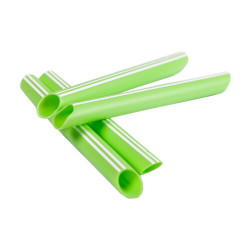 Hygovac Bio Regular, Lime Green, Aspirator Tubes, 100/Box