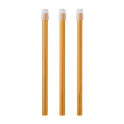 Monoart Saliva Ejectors and Adapter EM15, Orange, 100/Packg.