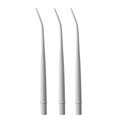 Monoart Evo Aspirator Tips EM40, Gray, 11 mm x 200 mm, 10/Packg.