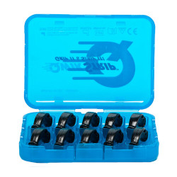 QwikStrip Double-Sided, .40 mm, Black, 10/Pkg.