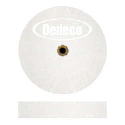 Koolies No-Heat Grinding Wheels Fine, White, Size 1, 1" x 3/16", 50/Box