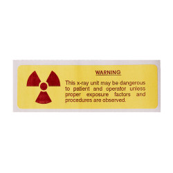 Radiation Caution Labels Radiation Caution Labels, 1.5" x 4", 5/Pkg.