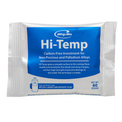 Hi-Temp Investment 60 g Package, 144/Box