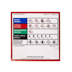 GHS Chemical Product Labels GHS Chemical Product Labels, 25/Pkg.
