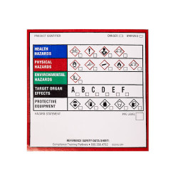 Infection ControlGHS Chemical Product Labels GHS Chemical Product Labels, 25/Pkg.