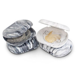 Low-Profile Charcoal Retainer Cases Low-Profile Charcoal Retainer Cases, 24/Bag