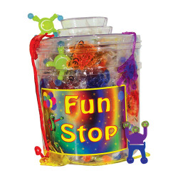 Fun Stop Canister Mix Sticky Mix, 156/Canister