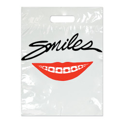 Specialty Scatter Bags Smile with Braces, 9" x 13", 100/Pkg.