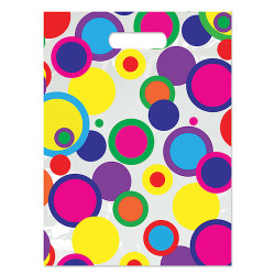 Specialty Bags 250 Count Polka Dot Full Color, 9" x 13", 250/Pkg.