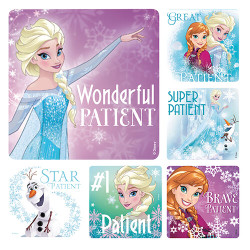 Disney Stickers Frozen Patient, 100/Roll, PS595