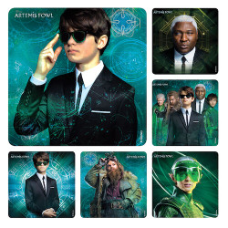 Assorted Stickers Artemis Fowl, 100/Roll, PS694
