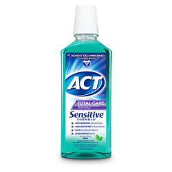 ACT Total Care Sensitive, 18 oz., 9641, 6/Box, 1, AlcoholFree, Mild Mint