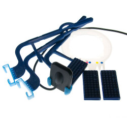 TrollDental TrollByte Kimera Bio Digital Sensor Holders Blue, Digital Sensor Holder 2905 for Vertical Bitewings and Anteriors