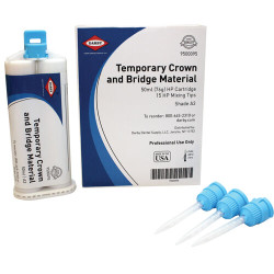 Infection ControlTemporary Crown and Bridge Material 1:1 Shade A3, 50 ml Cartridge