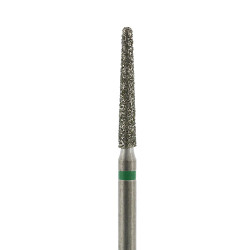 Infection ControlTapered Round End, Single-Use Diamonds 850-016C, Coarse, 25/Pkg.