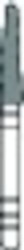 Infection ControlTaper Round End, Diamonds (849-856) 850S-018F, Fine, 5/Pkg.