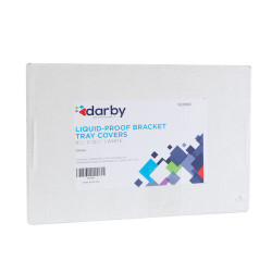 Infection ControlLiquid-Proof Bracket Tray Covers 8 1/2" x 12 1/4", White, 500/Box